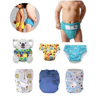 Reusable and Disposable Diapers